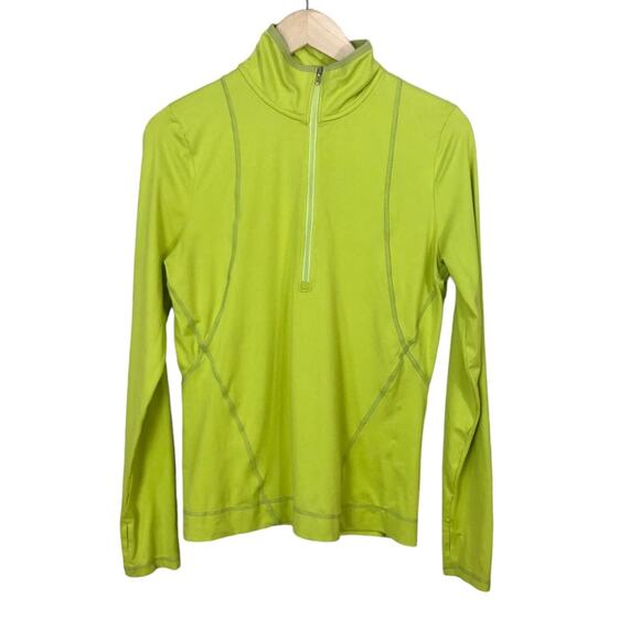 Nils Neon 1/2 Zip Running Jacket Size Medium - Picture 1 of 4